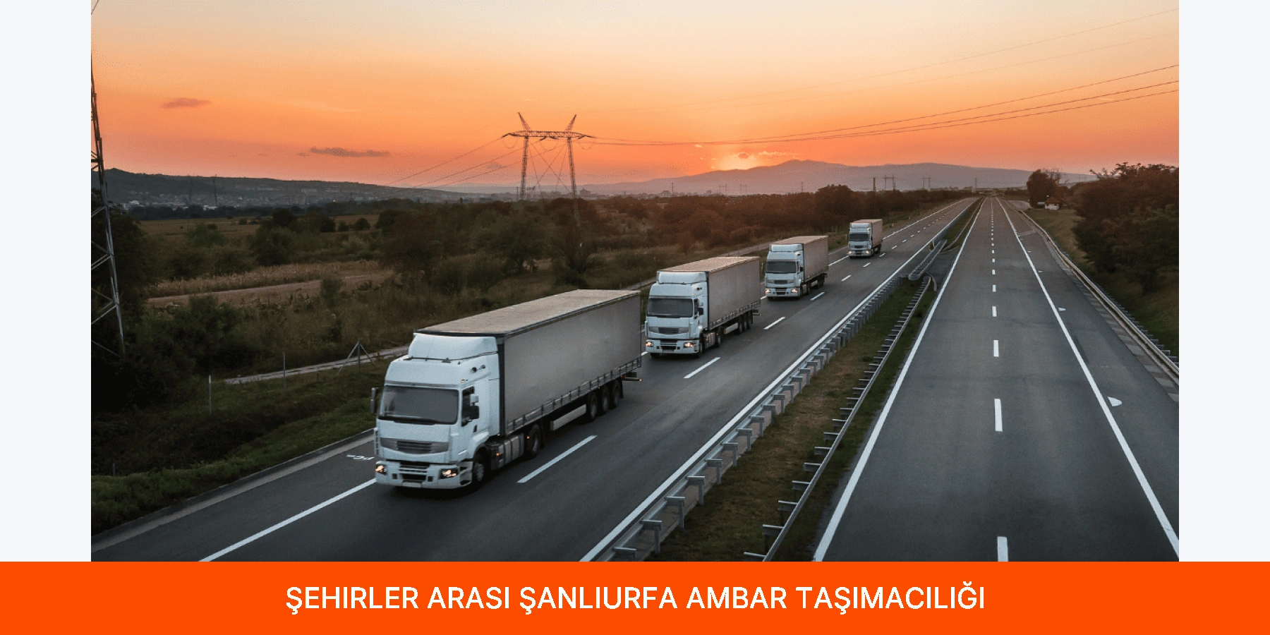 Şehirler Arası Şanlıurfa Ambar Taşımacılığı